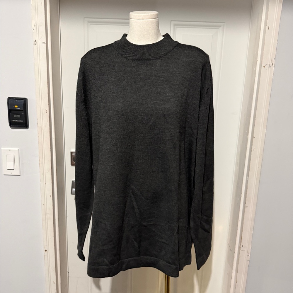Britches Men's Black Crewneck Sweater